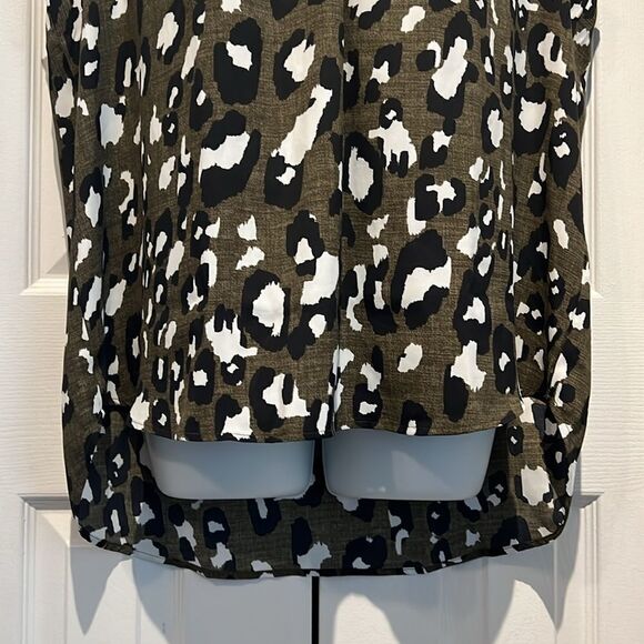 Jones New‎ York Sleeveless Animal Print Top Size L/XL - Picture 3 of 9